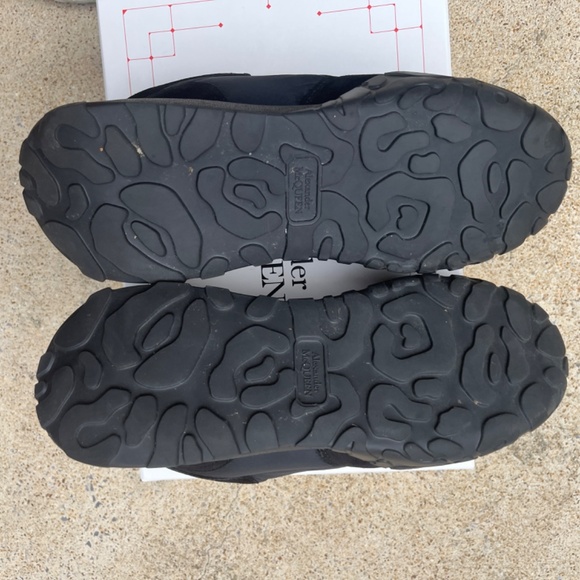 ALEXANDER McQUEEN COURT PADDED LOW SNEAKERS MEN SHOES MADE IN ITALY EU44 / US11 - Picture 9 of 15